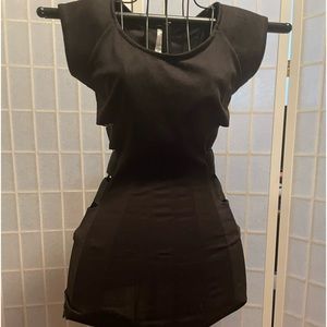Black cutout minidress *Vanilla Bay brand*